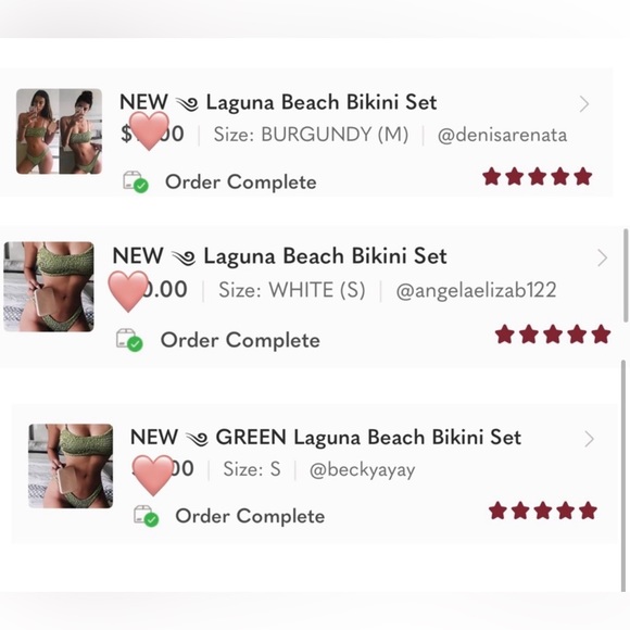 Triangle Bikini Smocked Textured Elastic SET - Picture 7 of 7